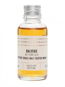 Balvenie 30 Year Old Sample Speyside Single Malt Scotch Whisky