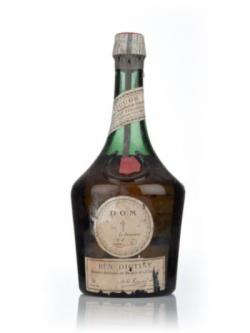 Half-bottle Of Bndictine D.O.M. Liqueur - 1960s Liqueur - Benedictine ...