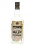 A bottle of Booth's Dry Gin / Bot.1960s