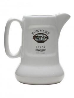 Bowmore White Ceramic Jug / 1990s