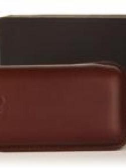 Brown Leather Cigar Case - Marevas