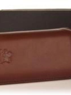 Brown Leather Cigar Case - Robusto