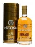 A bottle of Bruichladdich 18 Year Old / 2nd Edition Islay Whisky