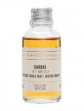 A bottle of Cardhu 18 Year Old Sample Speyside Single Malt Scotch Whisky