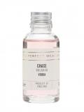 A bottle of Chase Rhubarb Vodka Sample