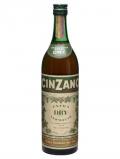 A bottle of Cinzano Extra Dry Vermouth / Bot.1980s