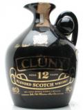 A bottle of Cluny Black Ceramic 12 Year Old . Bot.1980s Blended Scotch Whisky