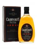 A bottle of Crawford's 12 Year Old Five Star / Bot.1980s