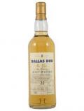 A bottle of Dallas Dhu The Union of the Crowns 22 Year Old