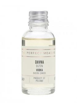 Davna Bizon (Bison Grass) Vodka Sample