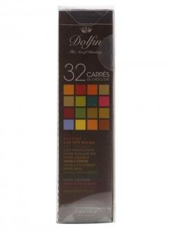 Dolfin / 32 Assorted Chocolate Squares / 144g