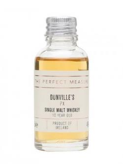 Dunville's 10 Year Old Sample / PX Single Malt Irish Whiskey