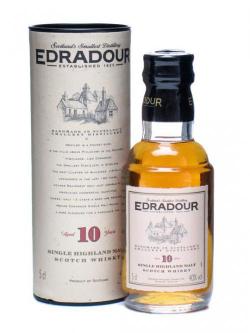 Edradour 10 Year Old / Old Beige Label Miniature