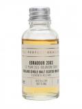A bottle of Edradour 2003 Sample / Bourbon Cask / Eleventh Release Highland Whisky