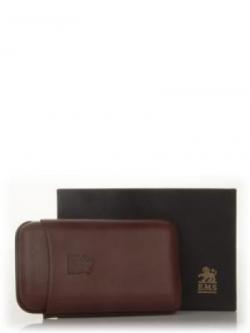 EMS Leather Case Robusto 3 Brown