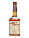 A bottle of Evan Williams 8 Year Old Kentucky Straight Bourbon Whiskey