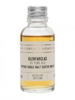 Glenfarclas 25 Year Old Sample Speyside Single Malt Scotch Whisky