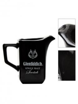 Glenfiddich / Black/ Medium Water Jug *CRACKED*