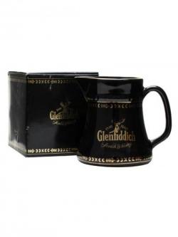 Glenfiddich / Black with Gold Text / Medium Jug