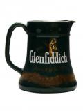 A bottle of Glenfiddich / Green Large Round Jug