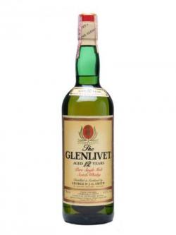 Glenlivet 12 Year Old / Bot.1980s Speyside Single Malt Scotch Whisky