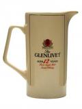 A bottle of Glenlivet 12 Year Old Cream Water Jug / 1980s