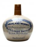 A bottle of Glenlossie Earthenware Decanter