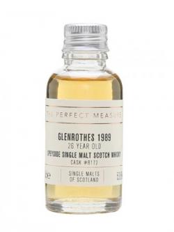 Glenrothes 1989 / 26 Year Old / Single Malts of Scotland Sample Speyside Whisky