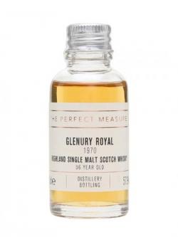 Glenury Royal 1970 Sample / 36 Year Old Highland Whisky