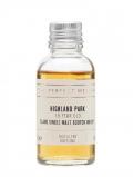 A bottle of Highland Park 18 Year Old Sample Island Single Malt Scotch Whisky