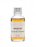 A bottle of Highland Park 21 Year Old Sample Island Single Malt Scotch Whisky