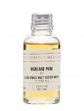 A bottle of Highland Park Ice 17 Year Old Sample Island Single Malt Scotch Whisky