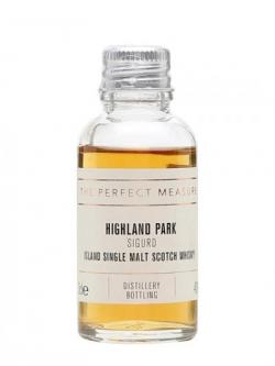 Highland Park Sigurd Sample Island Single Malt Scotch Whisky