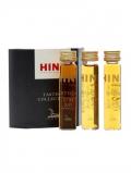 A bottle of Hine Vintage Cognac Miniature Tasting Collection / 3 x1.5cl