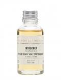 A bottle of Inchgower 14 Year Old Sample Speyside Single Malt Scotch Whisky