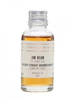 Jim Beam 12 Year Old Signature Craft Sample