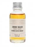 A bottle of Johnnie Walker Double Black Sample Blended Scotch Whisky