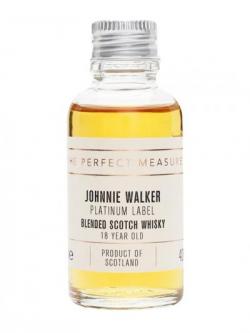 Johnnie Walker Platinum Label 18 Year Old Sample Blended Scotch Whisky