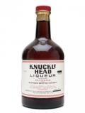 A bottle of Knucklehead Whisky Liqueur / Bot. 1970's