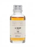 A bottle of La Mauny VSOP Rum Sample