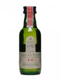 A bottle of Lagavulin 16 Year Old Miniature