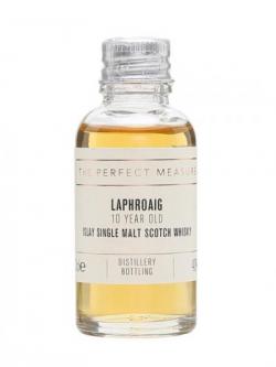 Laphroaig 10 Year Old Sample Islay Single Malt Scotch Whisky