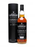 A bottle of Laphroaig 30 Year Old Cairdeas Islay Single Malt Scotch Whisky