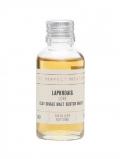 A bottle of Laphroaig Lore Sample Islay Single Malt Scotch Whisky