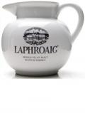 A bottle of Laphroaig / White / Round / Medium Ceramic Jug