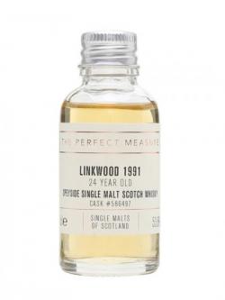 Linkwood 1991 Sample / 24 Year Old / Single Malts of Scotland Speyside Whisky