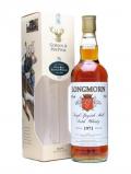 A bottle of Longmorn 1971 Speyside Single Malt Scotch Whisky