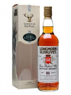 Longmorn 25 Year Old Speyside Single Malt Scotch Whisky