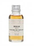 A bottle of Macallan Amber Sample / The 1824 Series Speyside Whisky