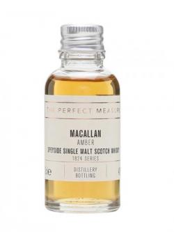 Macallan Amber Sample / The 1824 Series Speyside Whisky